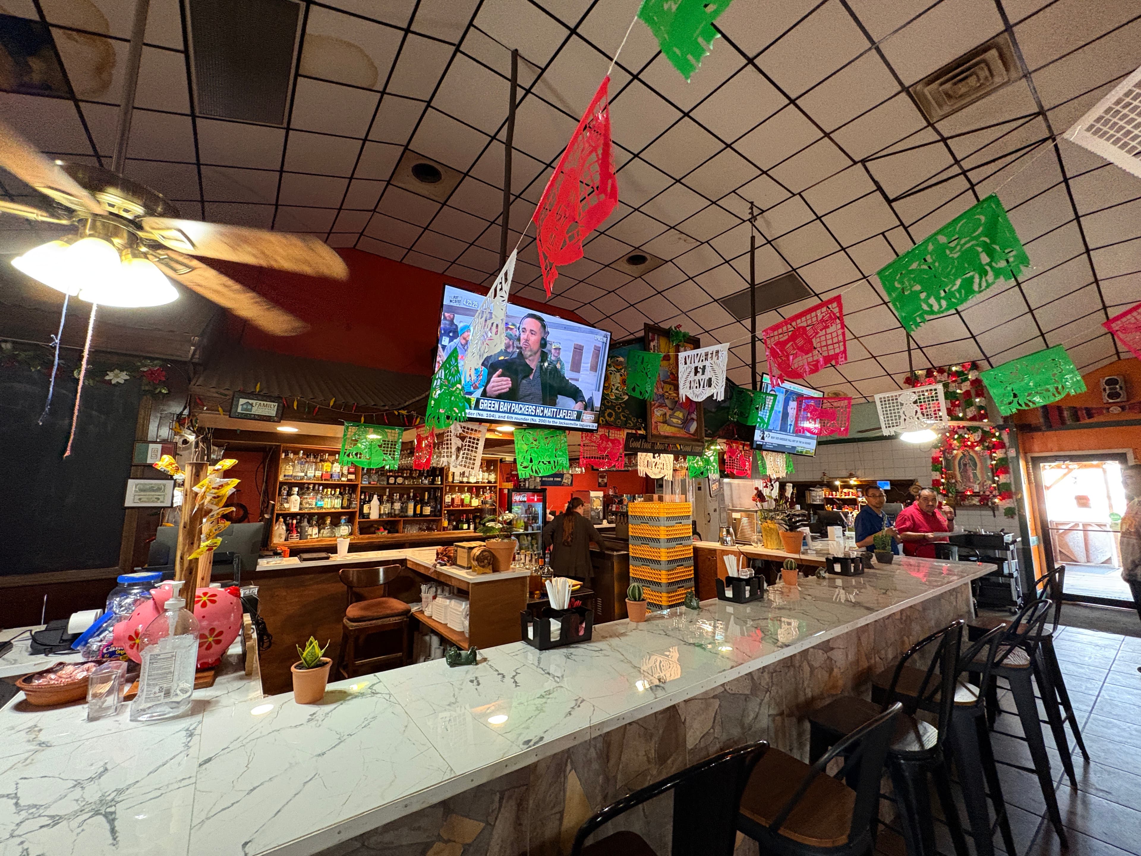 Dining at El Cerrito Mexican Grill